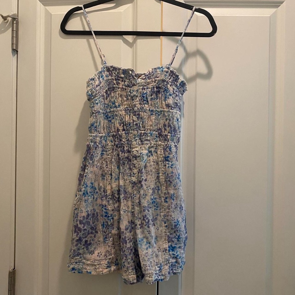 Free People floral romper